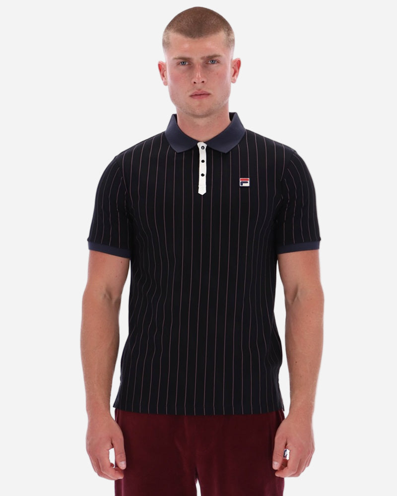 Fila Vintage BB1 Polo Black/Gardenia/Fig/Charcoal
