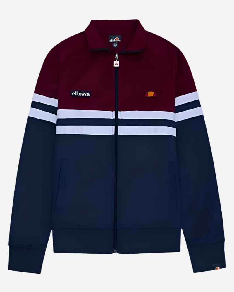Ellesse RIMINI Track Top Navy/Burgundy - Main Image