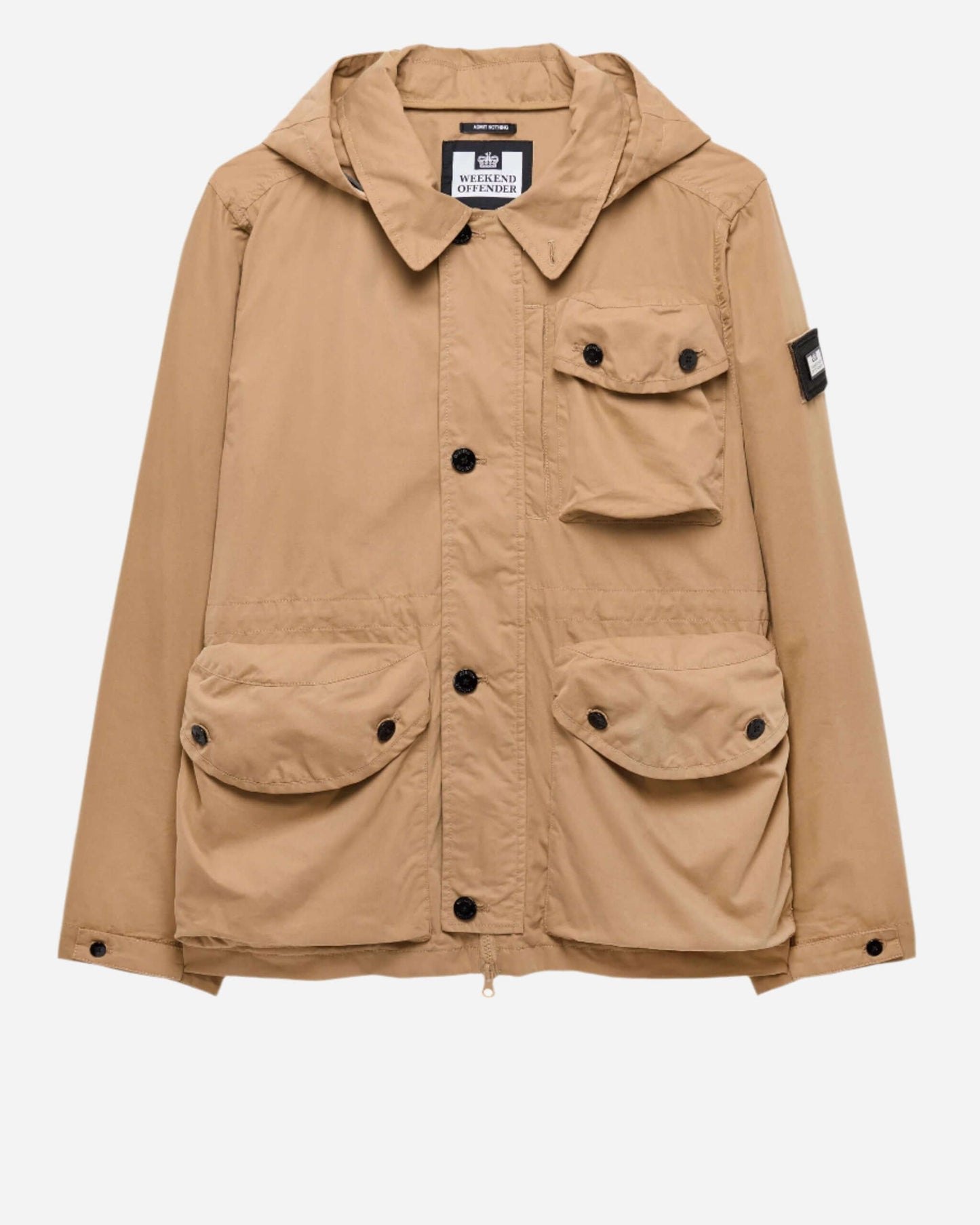 Weekend Offender HARPOCRATES Multi-Pocket Jacket Stone