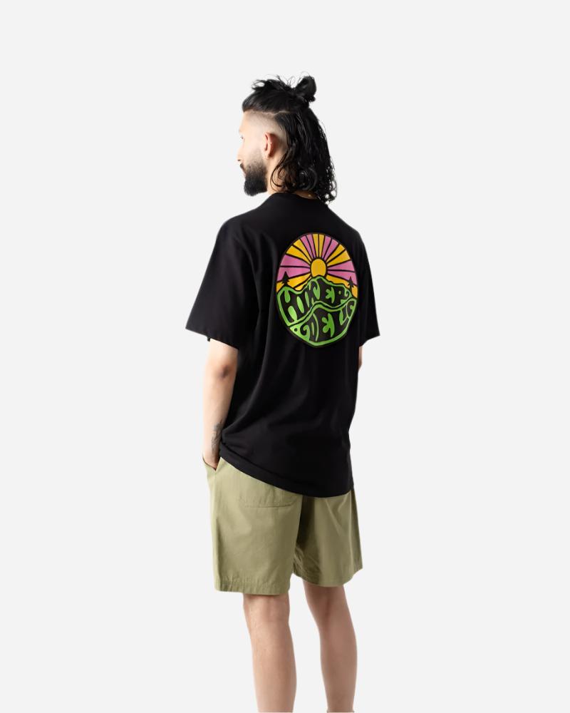 Hikerdelic Original Logo T Shirt Black Hikerdelic