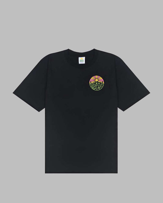 Hikerdelic Original Logo T Shirt Black