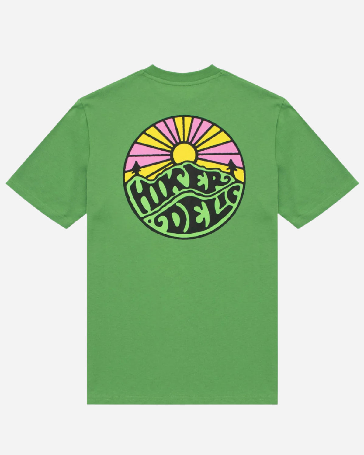 Hikerdelic Original Logo T Shirt Fern