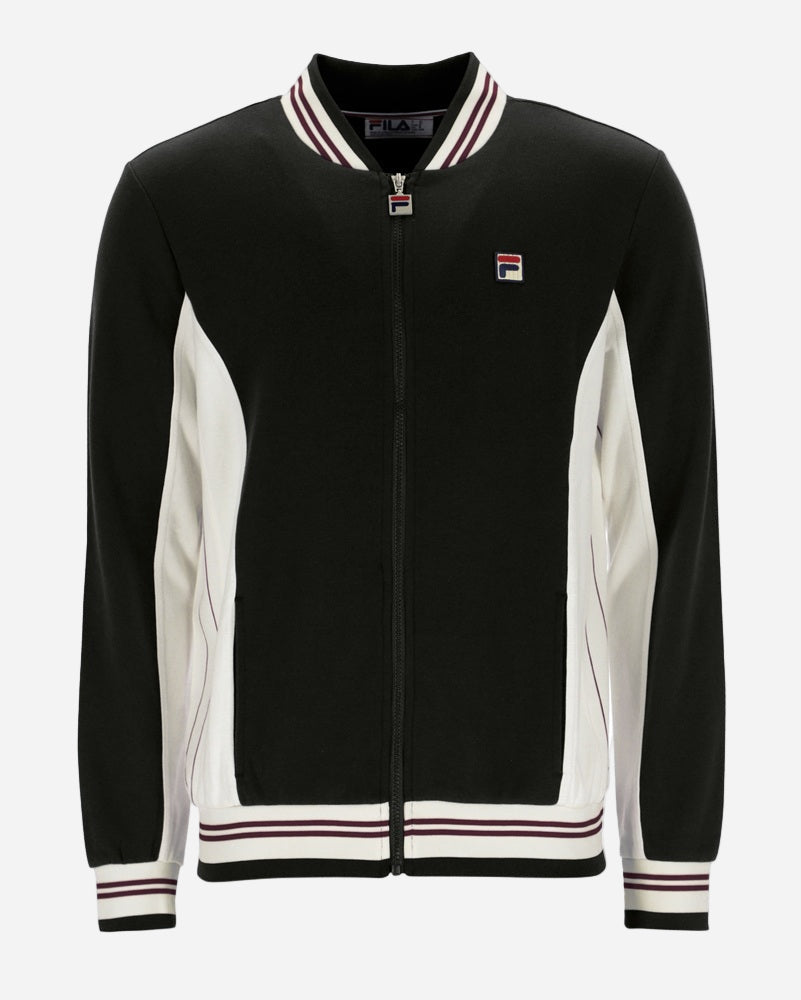 Fila Settanta Track Top Black/Gardenia/Fig/Charcoal