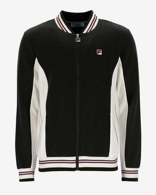 Fila Settanta Track Top Black/Gardenia/Fig/Charcoal