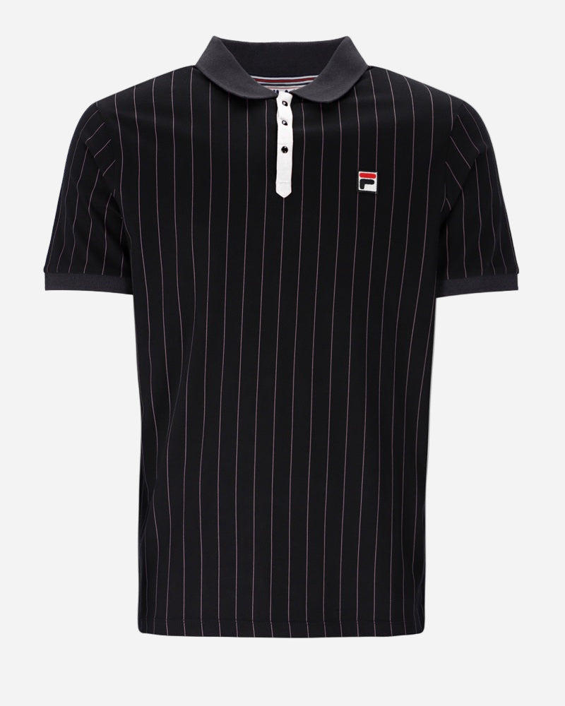 Fila Vintage BB1 Polo Black/Gardenia/Fig/Charcoal