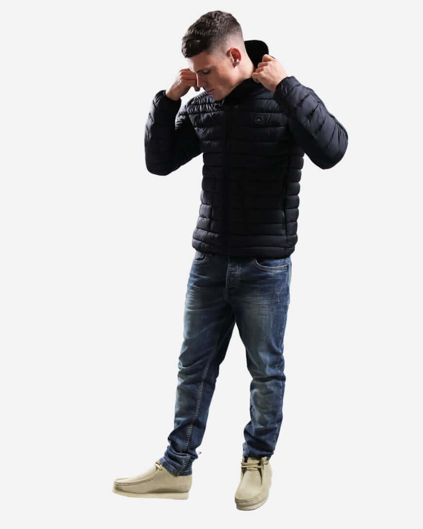 Marshall Artist ASHDALE Bubble Jacket Black