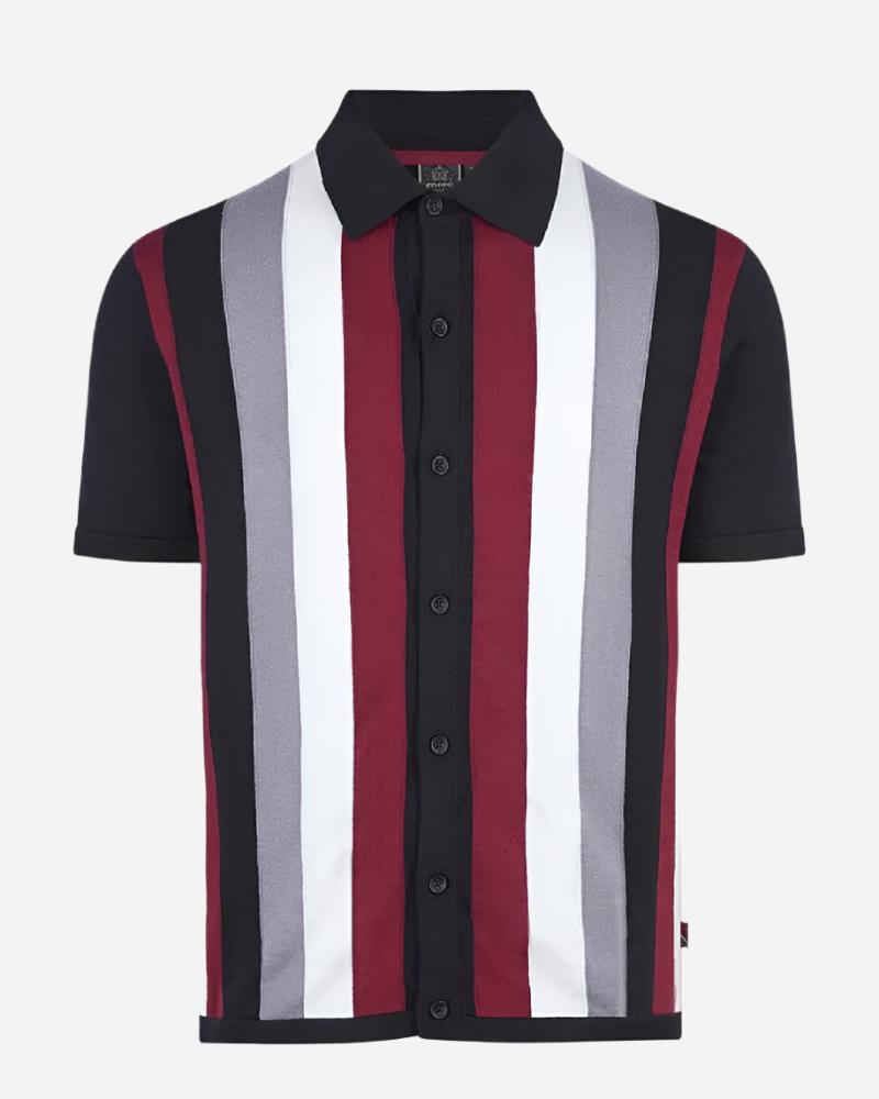 Merc London Clothing MORAR Polo Black Merc Clothing