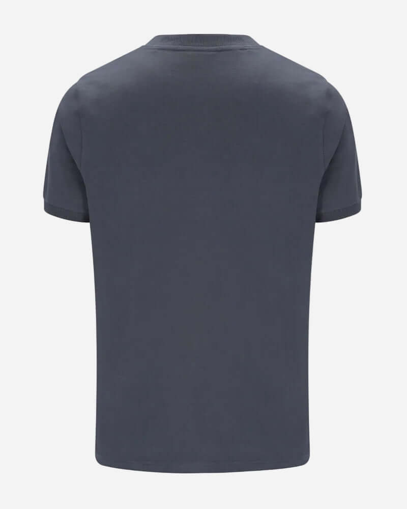 Sergio Tacchini NEW SUPERMAC T Shirt Turbulence/White/Black