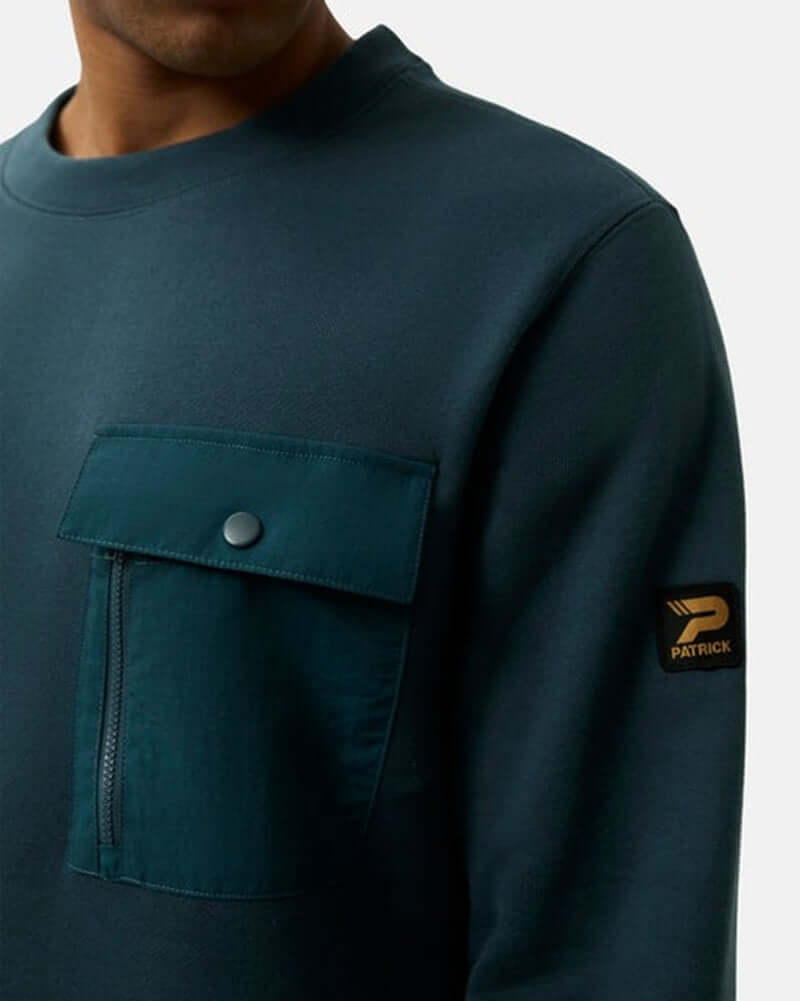 Patrick ARCHIE Crew Sweat Dark Blue