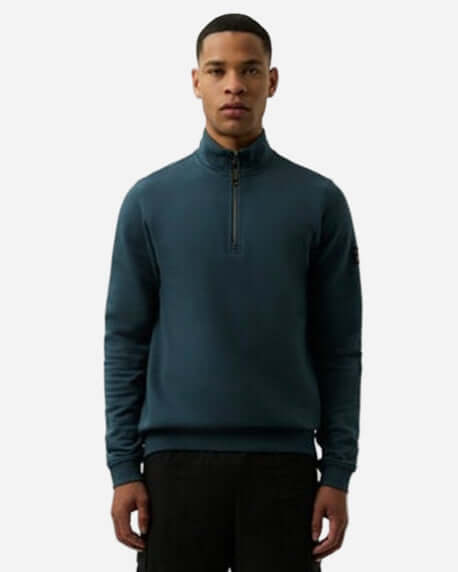 Patrick HARLEM Zip Top Dark Blue