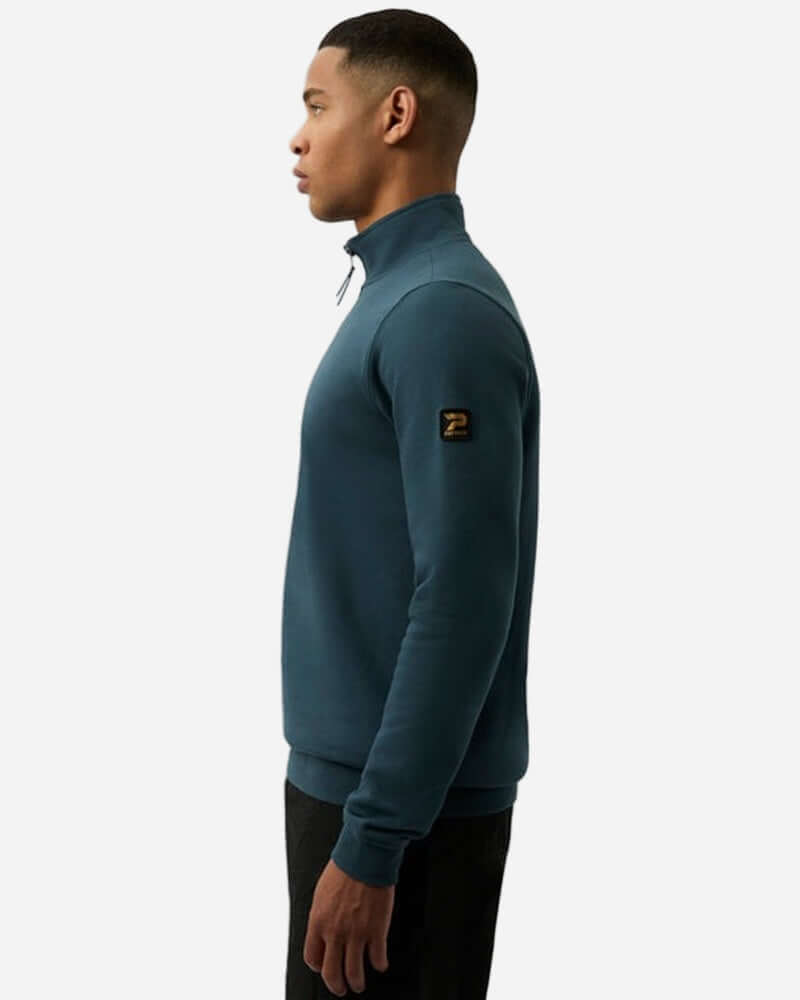 Patrick HARLEM Zip Top Dark Blue
