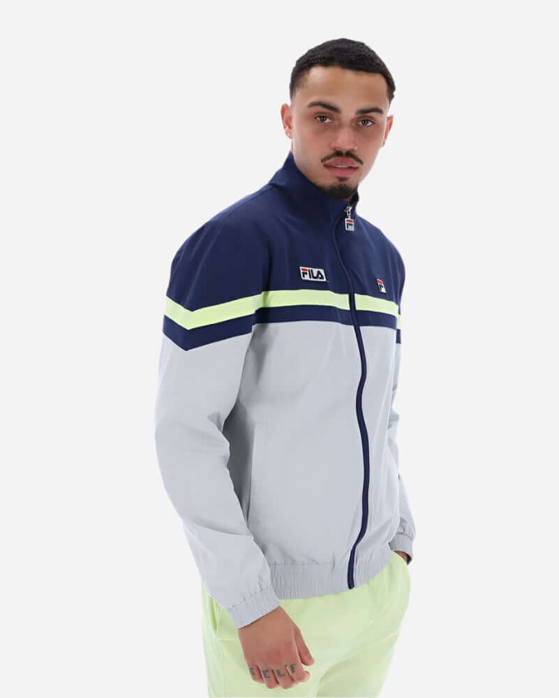 Fila PHILLIP Track Jacket Navy/High Rise/Shadow Lime