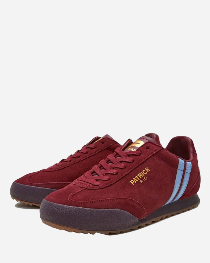 Patrick Trainers RIO RUNNER Burgundy/Sky
