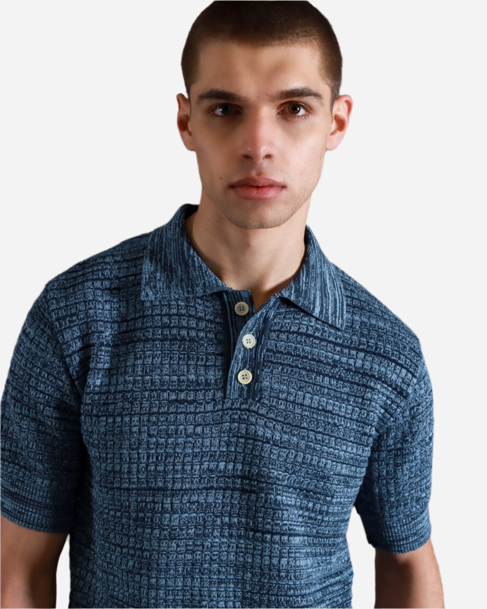 Far Afield RENARD Polo Navy Iris/Allure Blue Far Afield