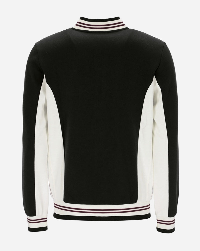 Fila Settanta Track Top Black/Gardenia/Fig/Charcoal