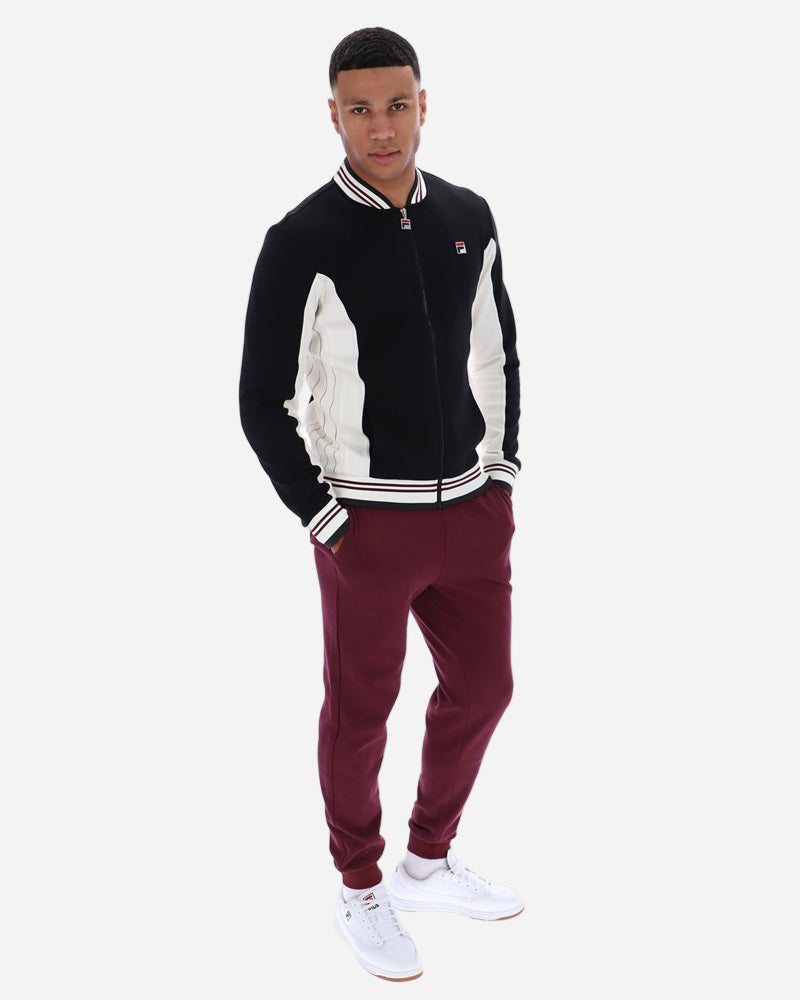 Fila Settanta Track Top Black/Gardenia/Fig/Charcoal
