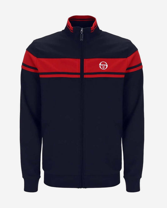 Sergio Tacchini DAMARINDO Track Top Maritime Blue/Adrenaline Rush