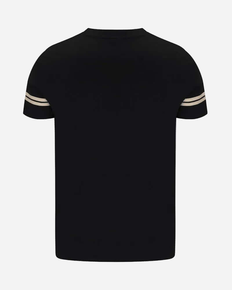 Sergio Tacchini GRELLO T Shirt Black/Peyote