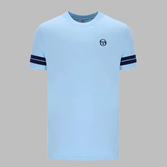 Sergio Tacchini GRELLO T Shirt Clear Sky/Maritime Blue