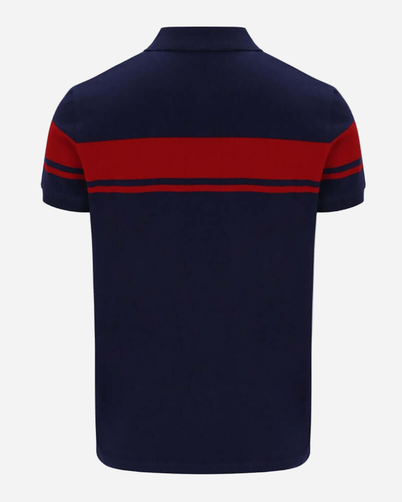 Sergio Tacchini YOUNG LINE Polo Maritime Blue/Adrenaline Rush