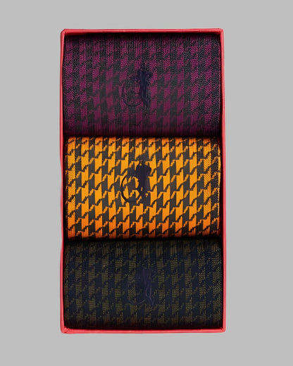 London Sock Co BRUMMEL'S PICK 3-Pair Gift Box
