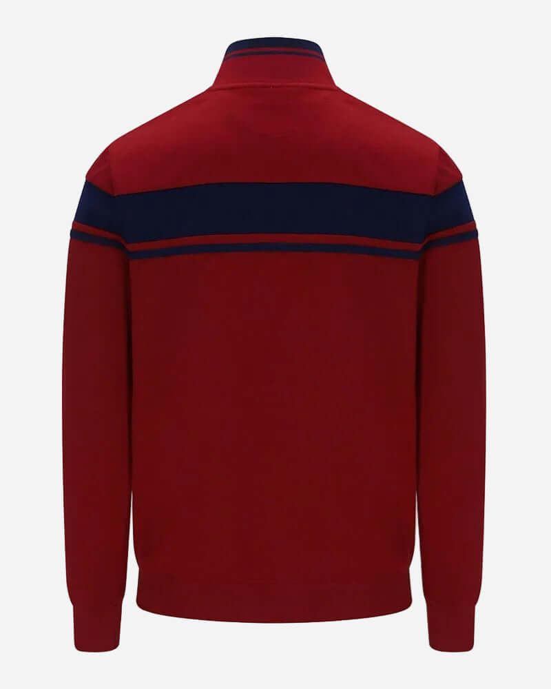 Sergio Tacchini DAMARINDO Track Top Merlot/Maritime Blue