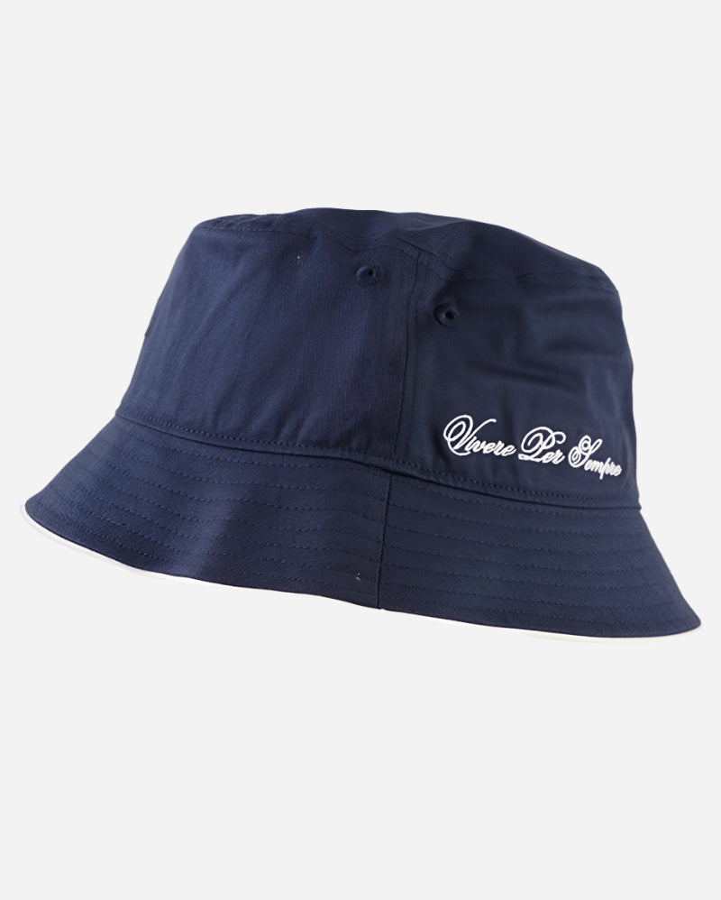 Ellesse LORENZIA Bucket Hat Navy | Live Forever Collection