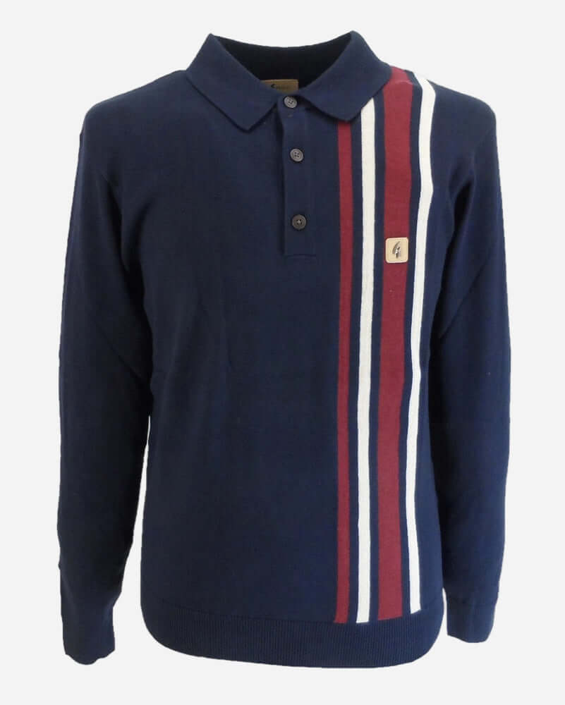 Gabicci SODA Polo Navy/Burgundy