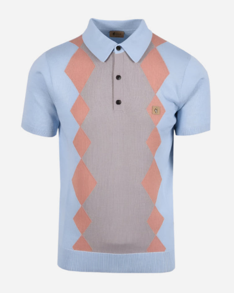 Gabicci BOND Polo Azure Blue