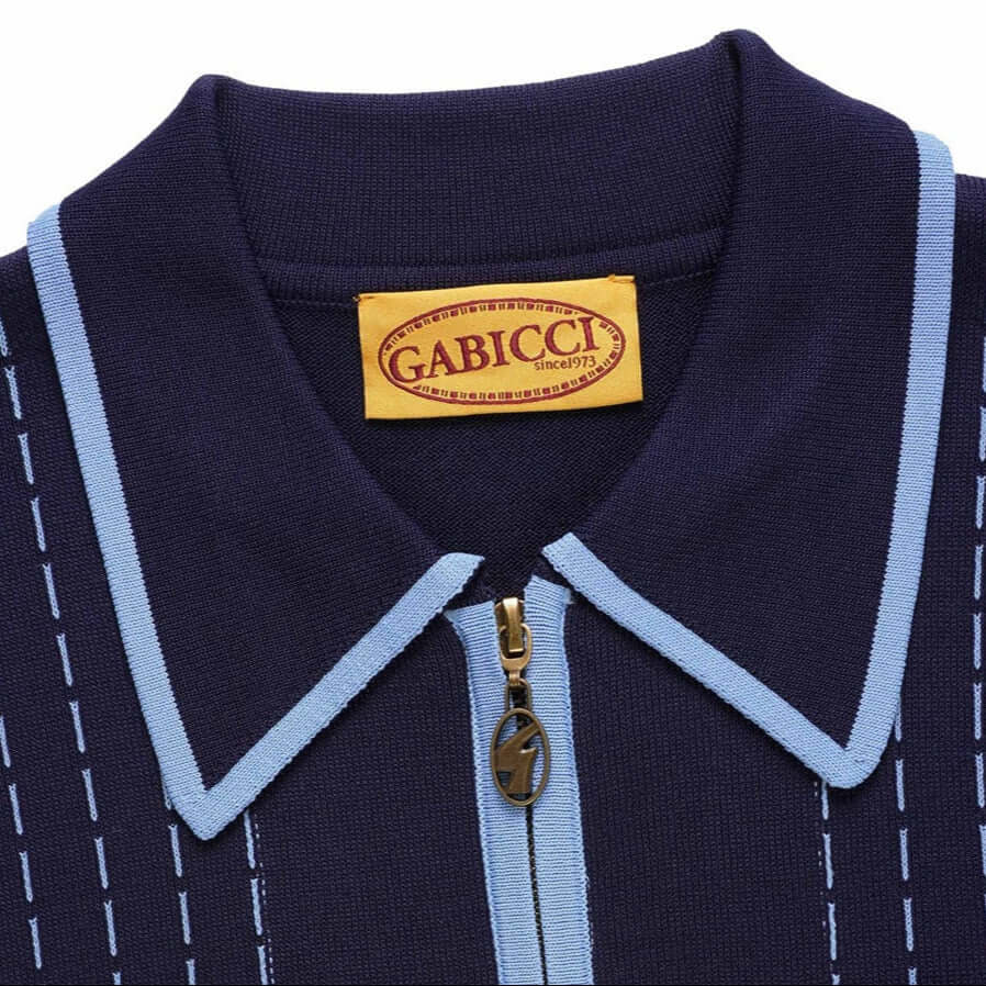 Gabicci Vintage DARRON Polo Navy | Archive Collection
