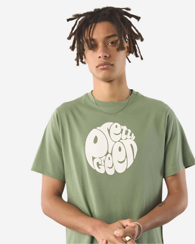 Pretty Green GILLESPIE T Shirt Light Green