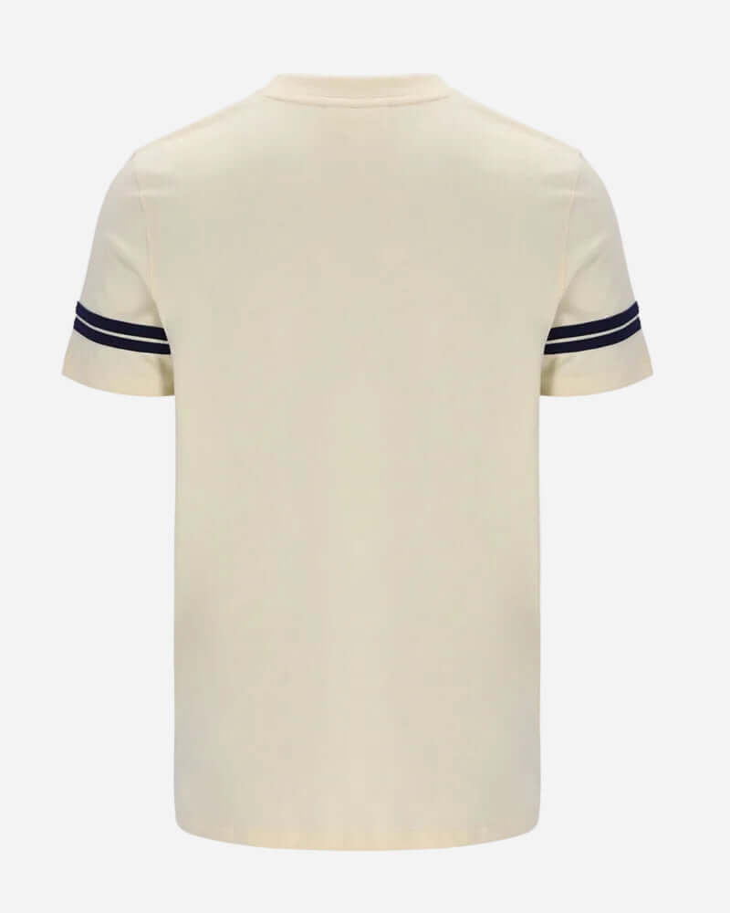 Sergio Tacchini GRELLO T Shirt Sandshell/Maritime Blue