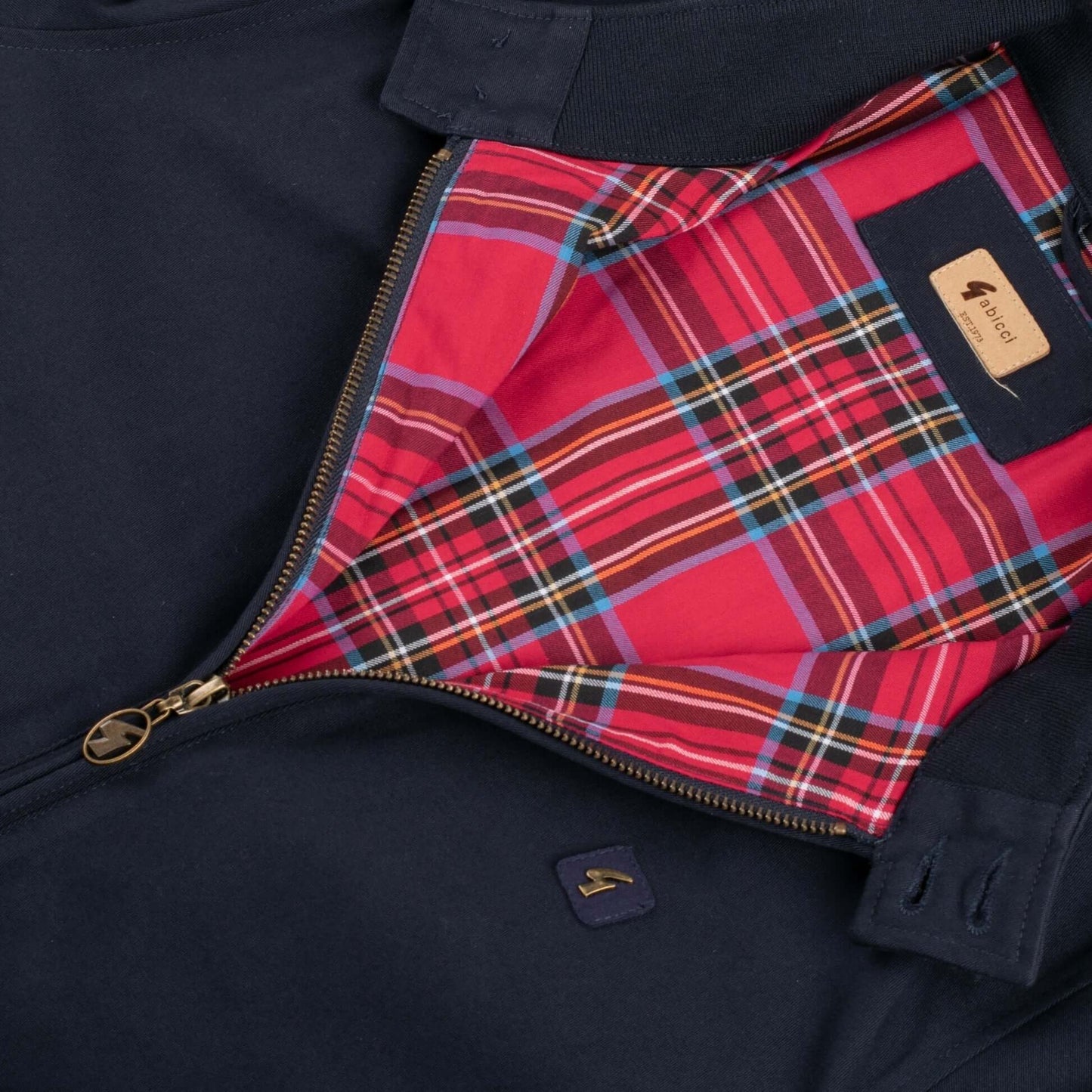 Gabicci Vintage HAMILTON Harrington Jacket Navy