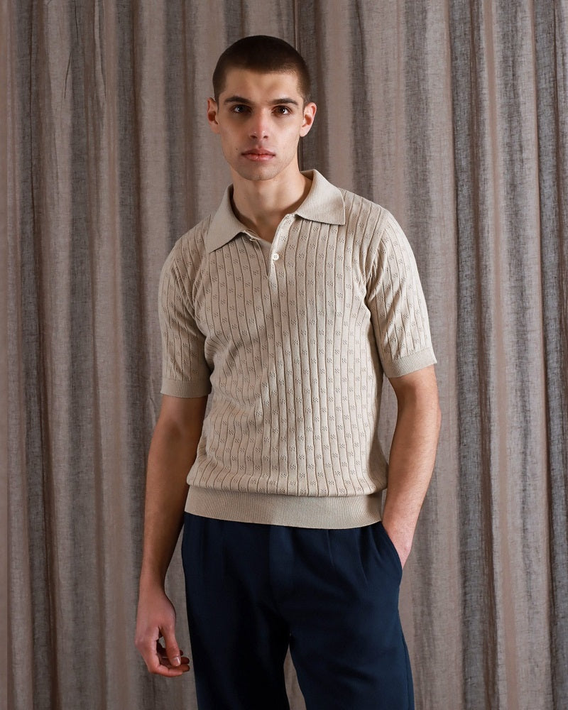 Far Afield JACOBS Polo Sand Perforated Lace Far Afield