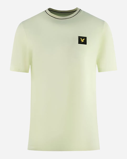 Lyle and Scott Casuals Tipped T Shirt Lucid Green