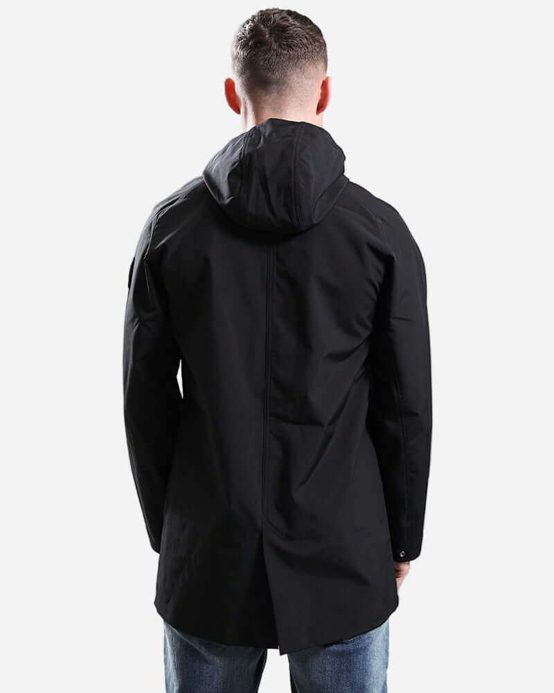 Marshall Artist BRUNSWICK Trench Coat Black