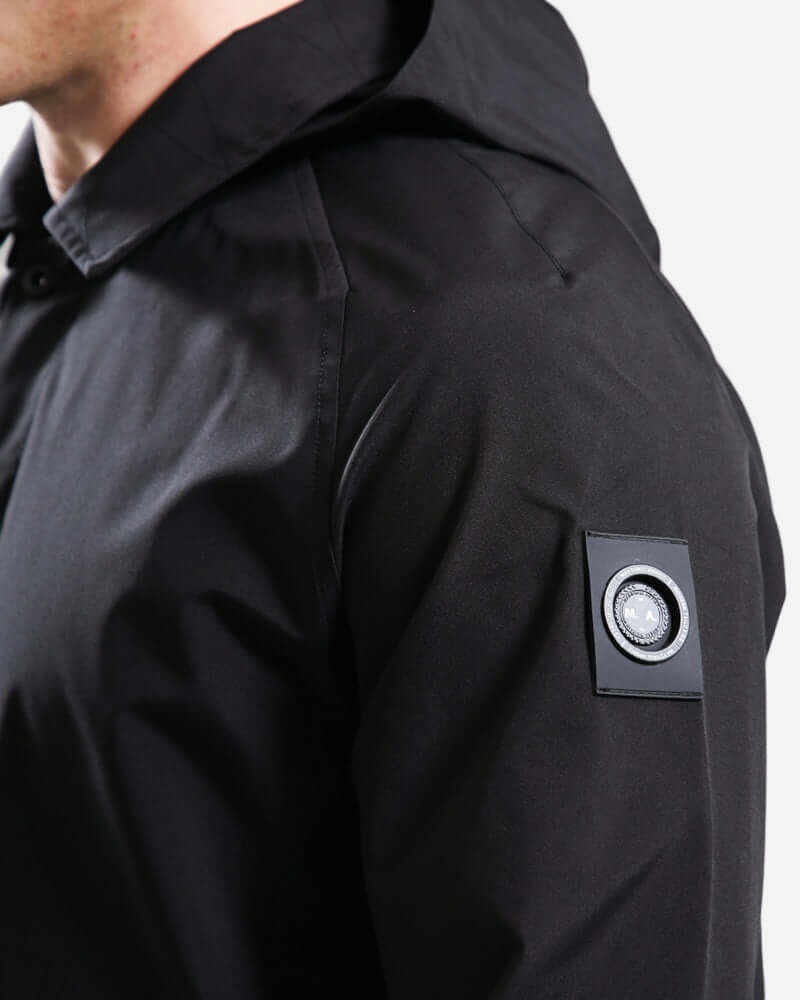 Marshall Artist BRUNSWICK Trench Coat Black