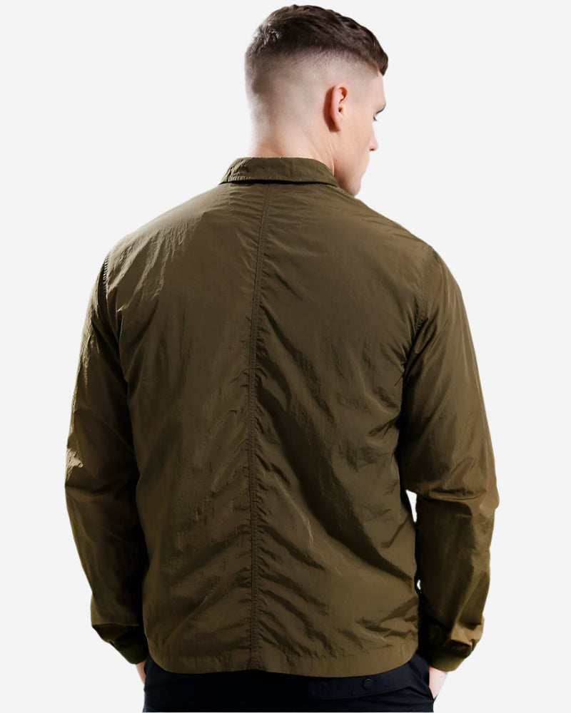 Marshall Artist KRINKLE Nylon Overshirt Khaki Marshall Artist
