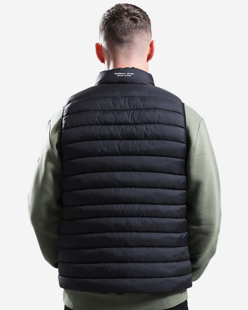 Marshall Artist OAKDALE Bubble Vest Black