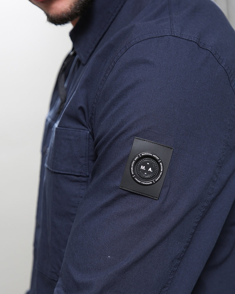 Marshall Artist STRATTON Overshirt Navy