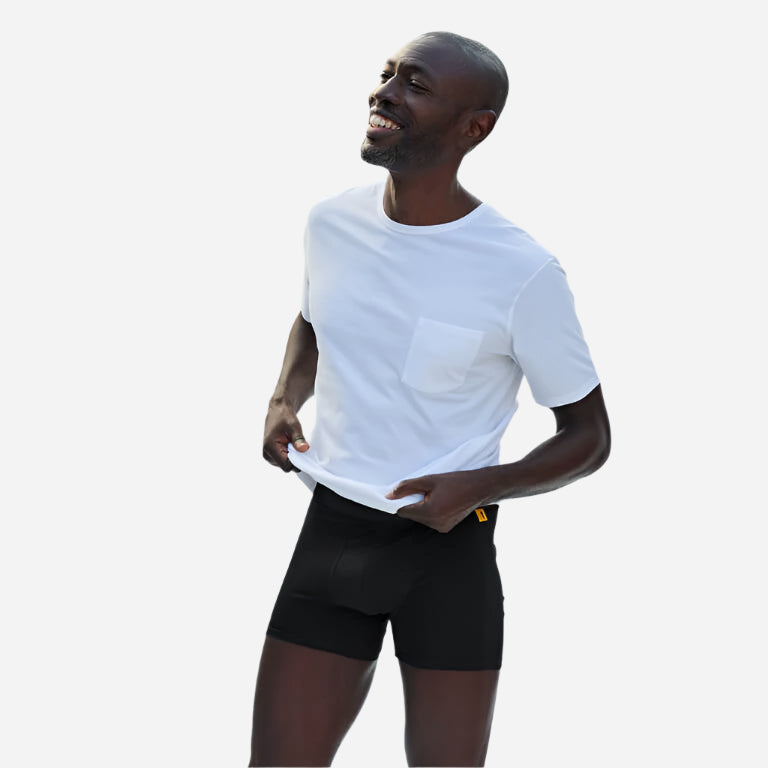 London Sock Co SOCKS & BOXERS DUO Ebony Black London Sock Co