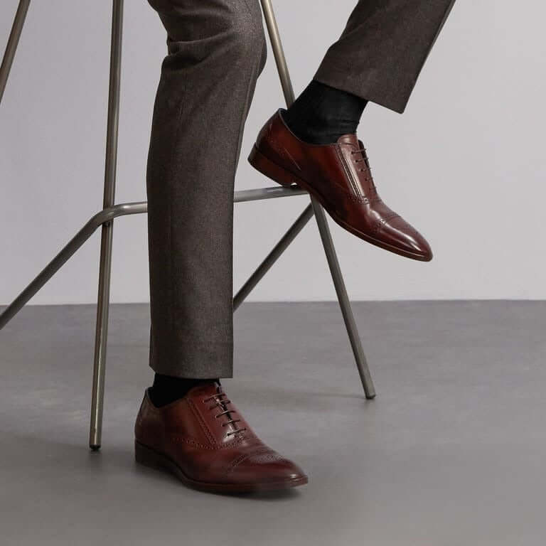 London Sock Co SOCKS & BOXERS DUO Ebony Black London Sock Co