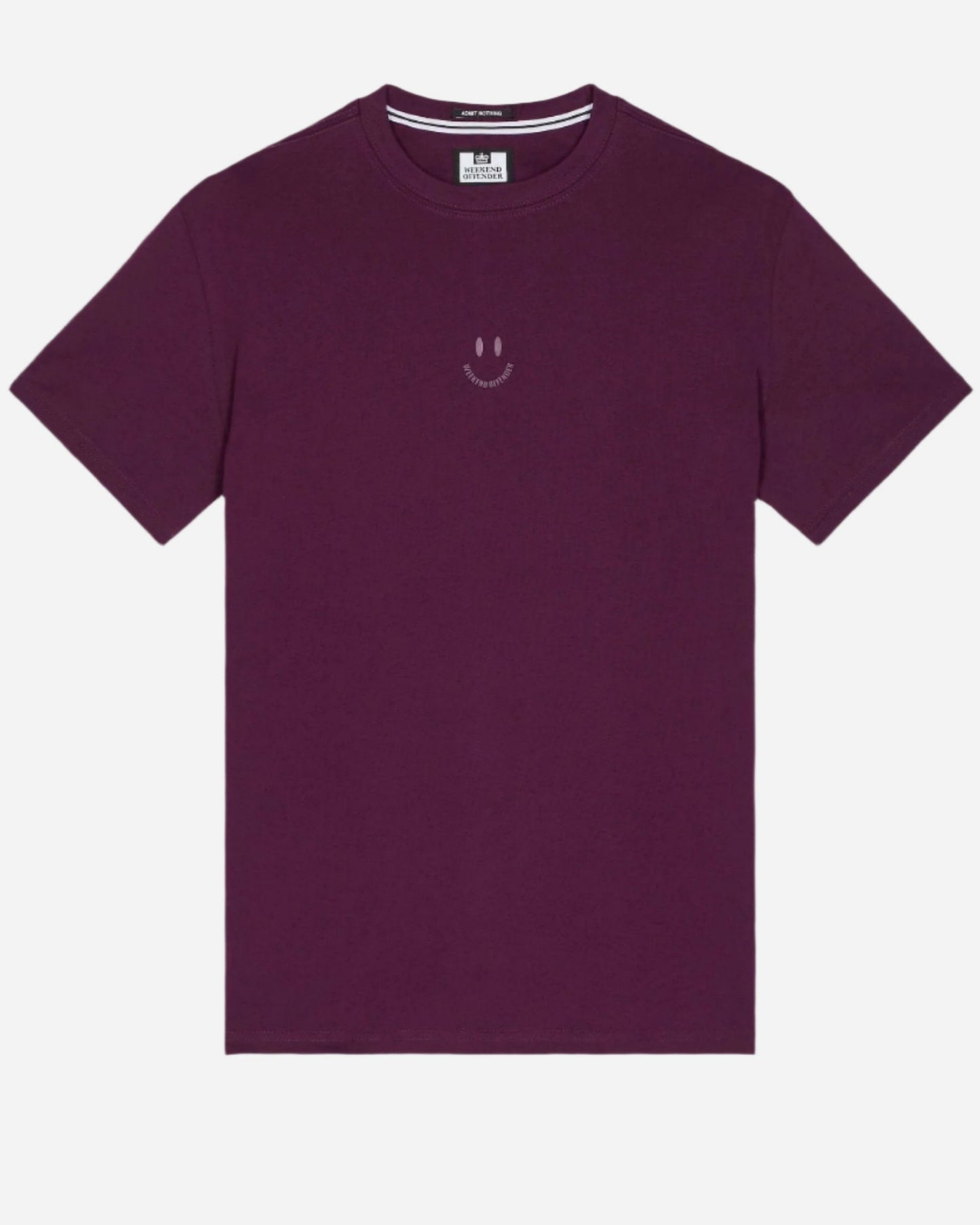 Weekend Offender T Shirt SMILE Acai Berry