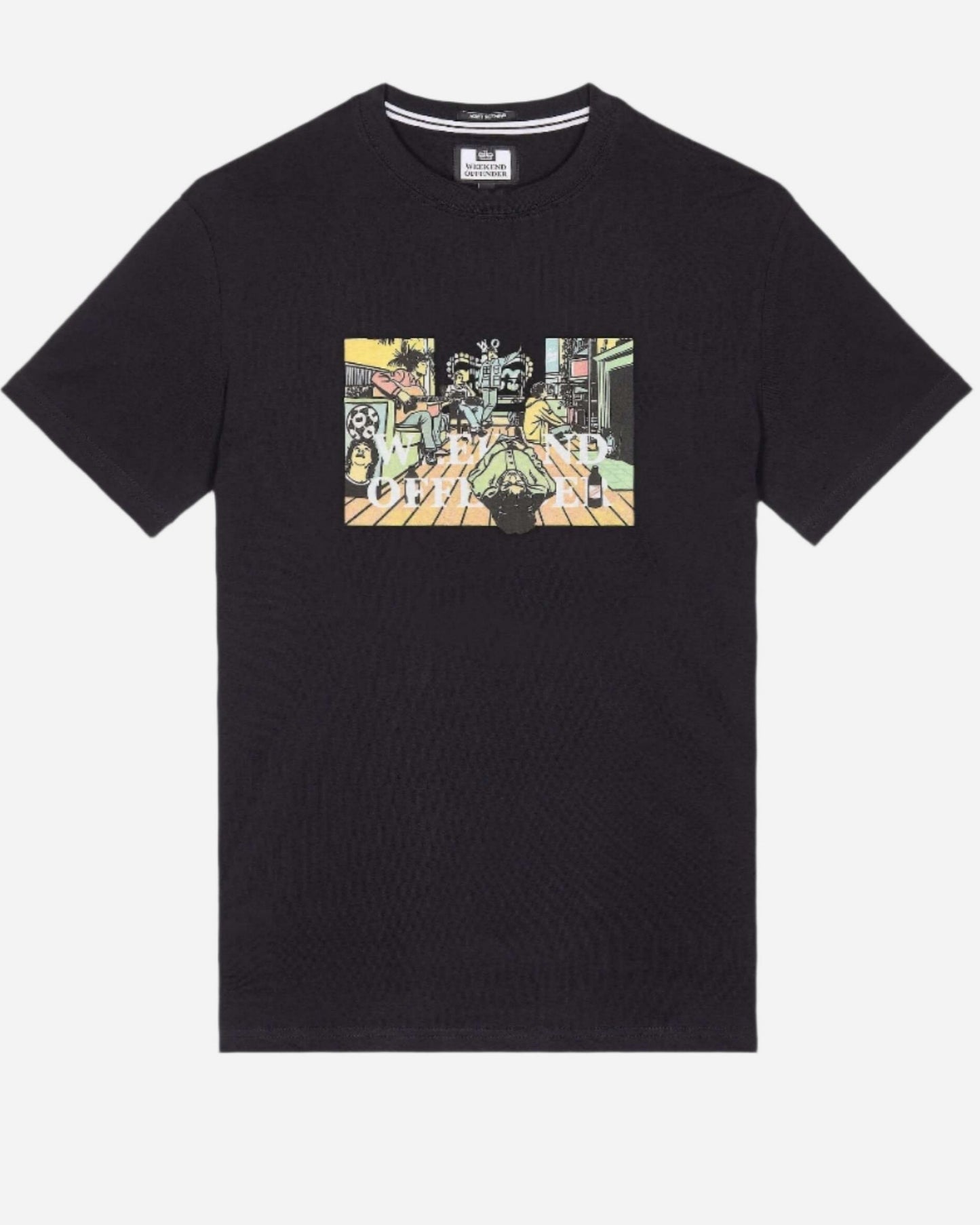 Weekend Offender T Shirt STRATFORD AVENUE Black