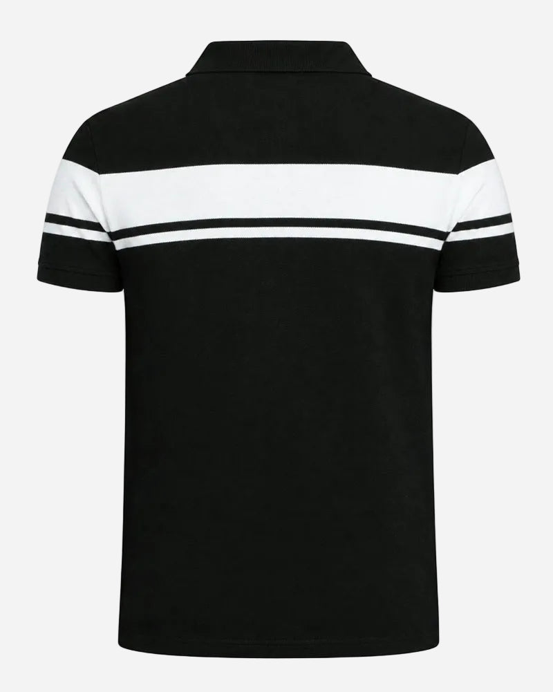 Sergio Tacchini YOUNG LINE Polo Black/White