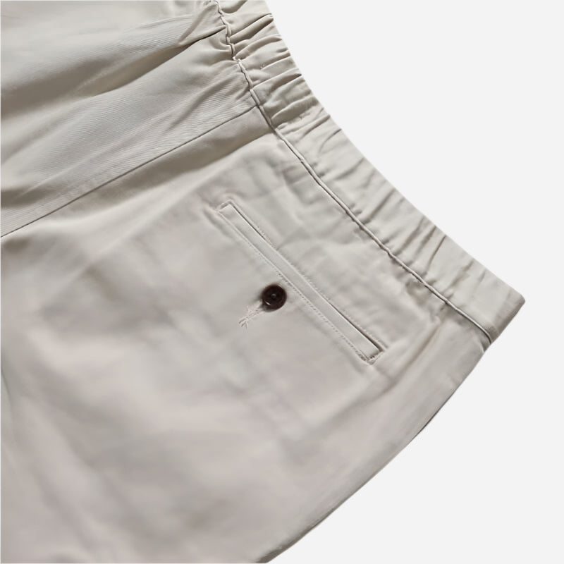 Far Afield Drawstring Shorts Pumice Stone