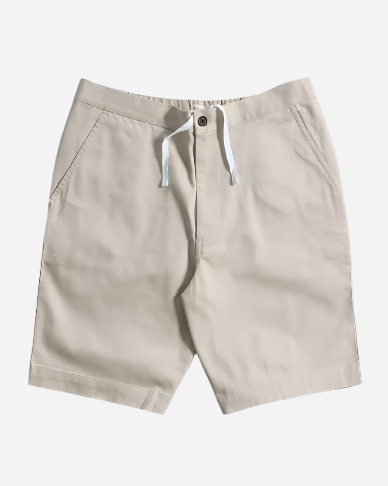 Far Afield Drawstring Shorts Pumice Stone