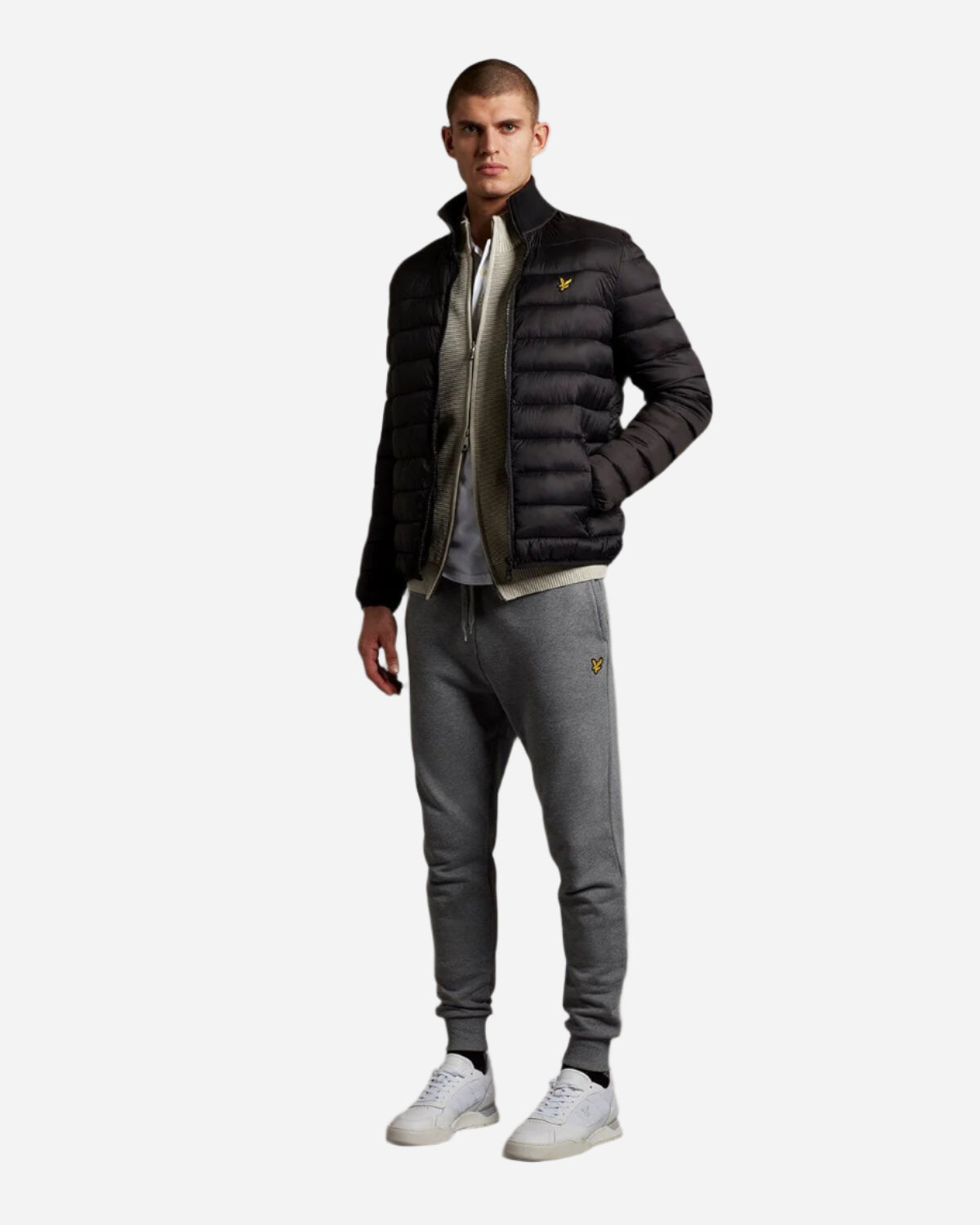 Lyle and Scott PACKABLE PUFFA JACKET Black