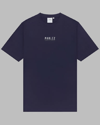Parlez MALO T Shirt Navy-HALF PRICE!