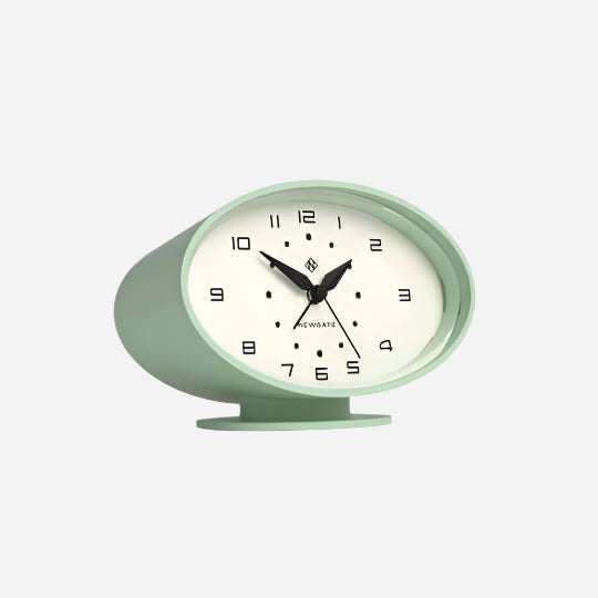 Newgate RONNIE Retro Alarm Desk Clock Neo Mint Newgate